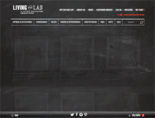 Tablet Screenshot of livingthelab.com